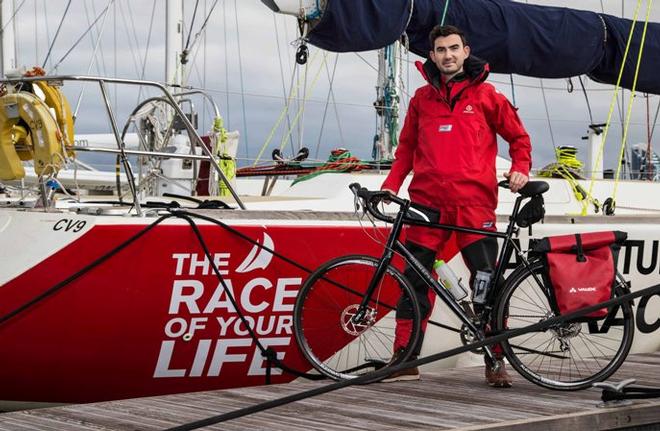 Simon Parker Clipper Race sailcycle2016 © Clipper Ventures